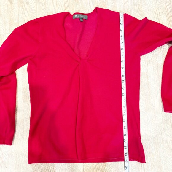 Title Nine Red Salt Sweater Size Medium - Picture 6 of 6